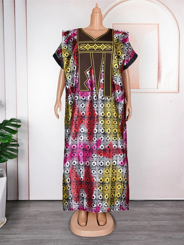 Kaftan Boubou Maxi Dress