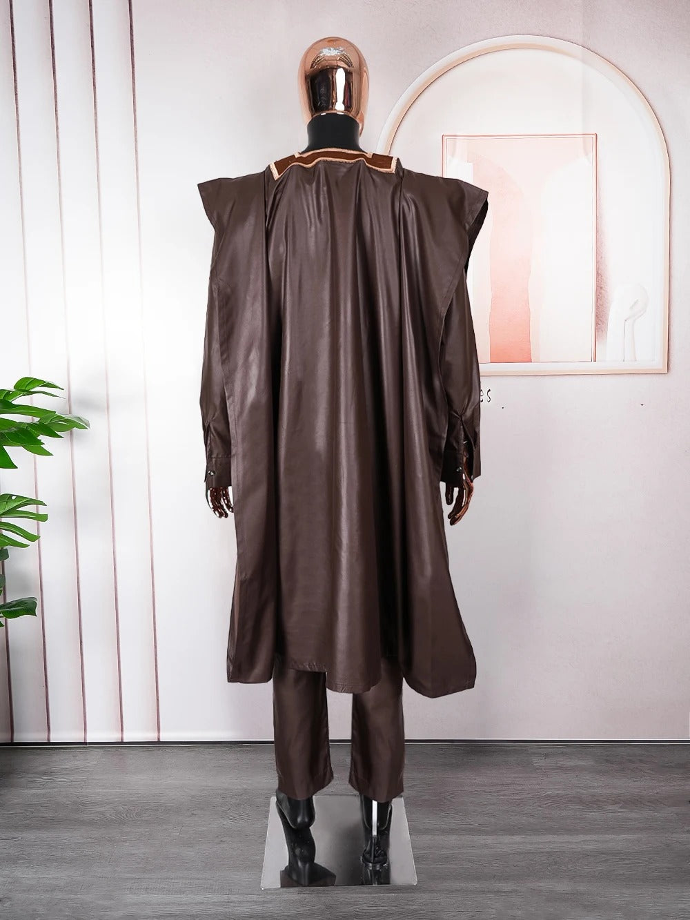 African Agbada (Brown)