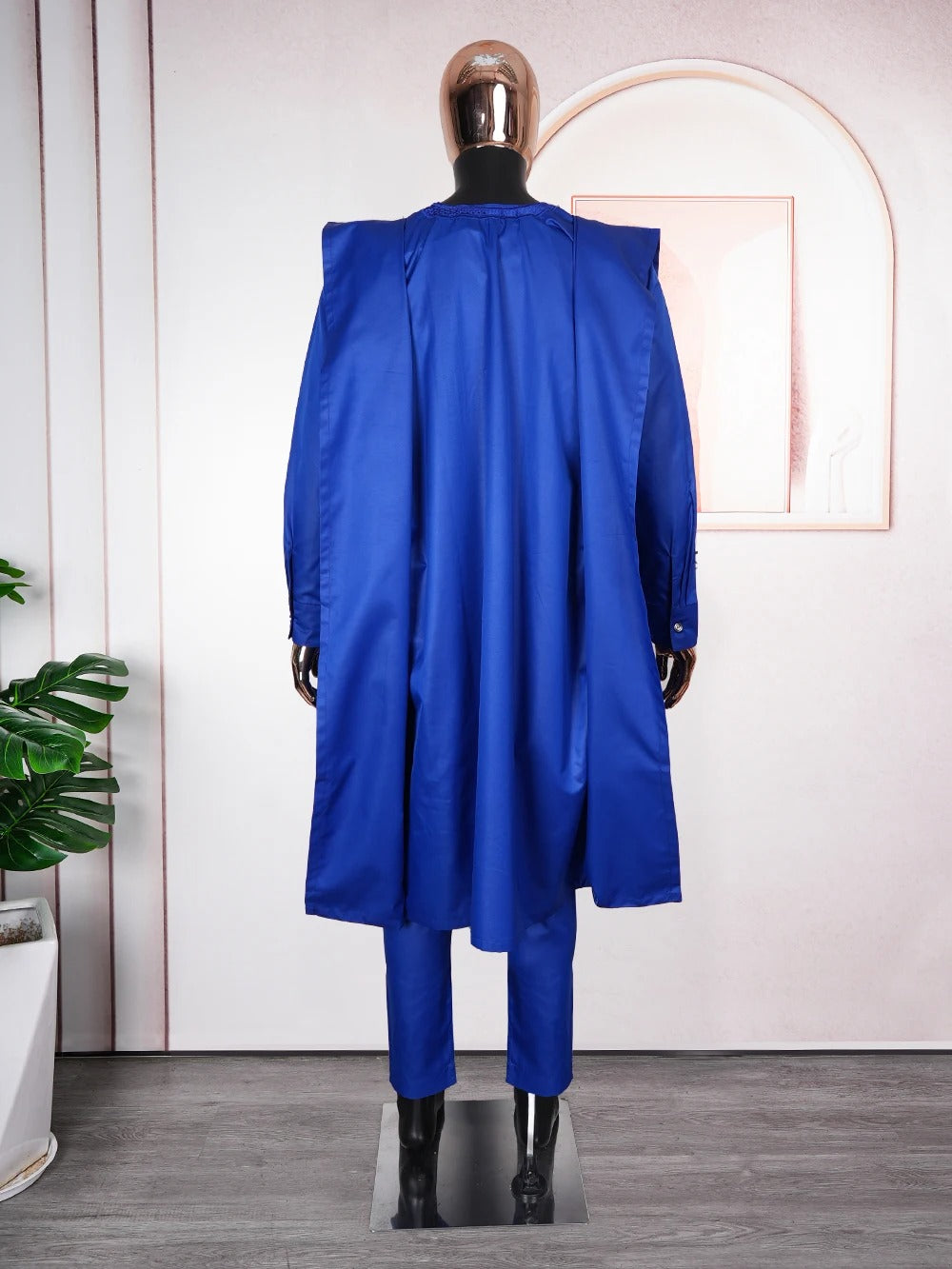 African Agbada (Blue)