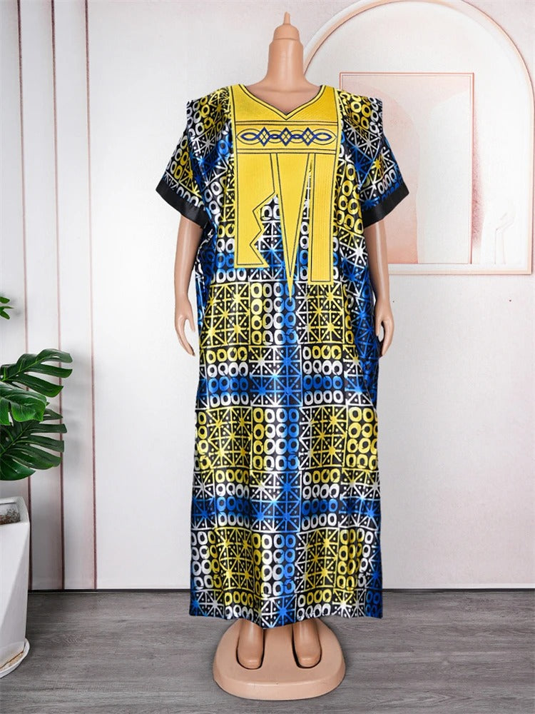 Kaftan Boubou Maxi Dress