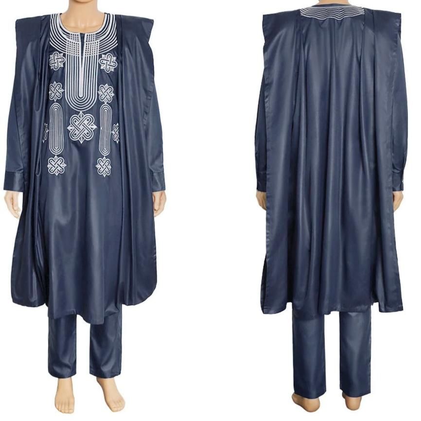 African Agbada (Navy)