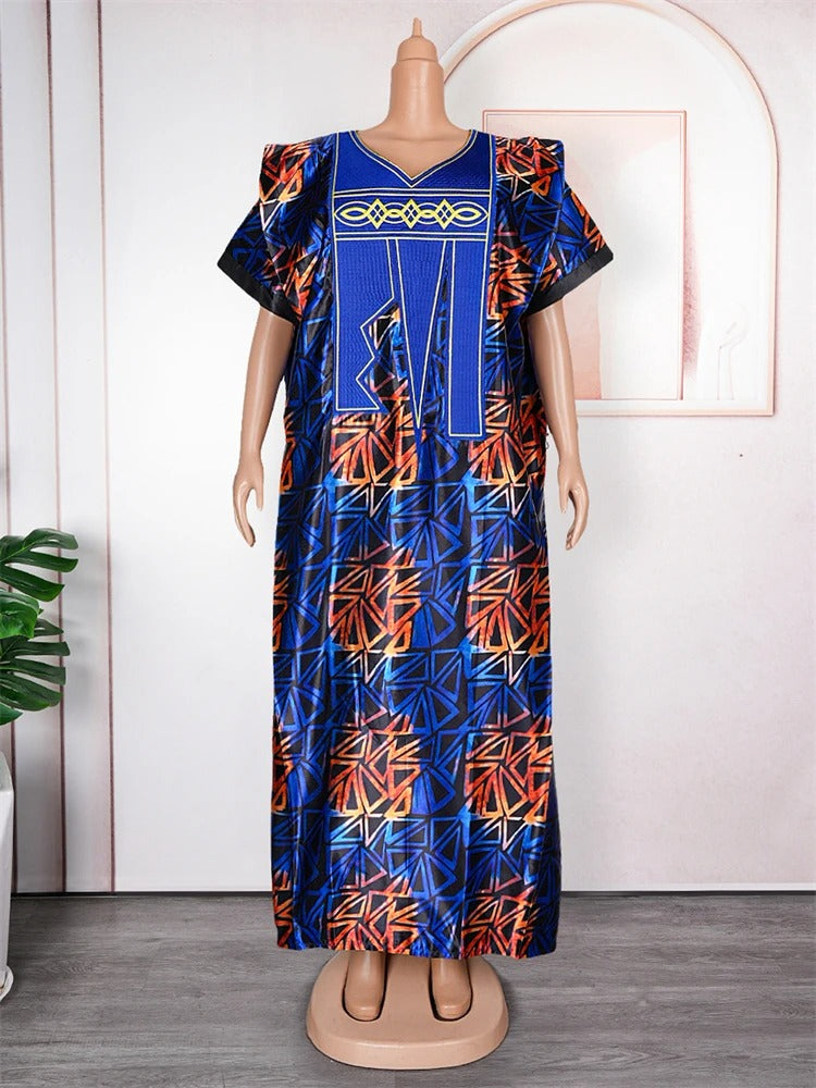 Kaftan Boubou Maxi Dress